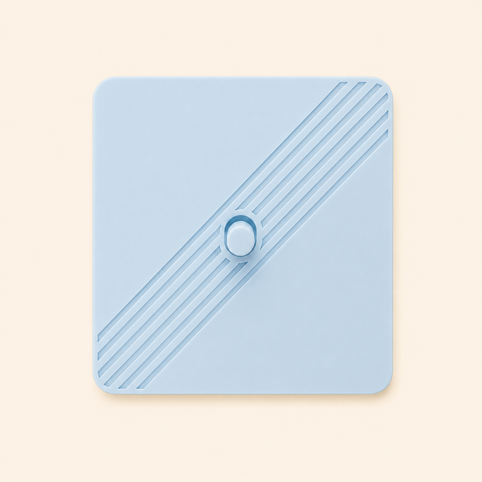 Cache interrupteur design Brume, fabriqué en France